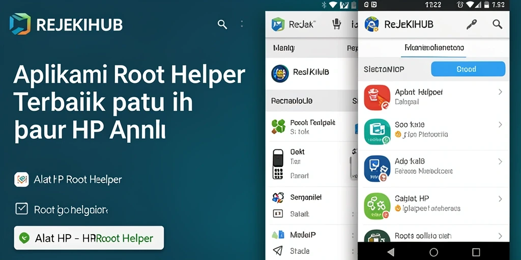 Tampilan antarmuka REJEKIHUB yang sederhana dan menarik.