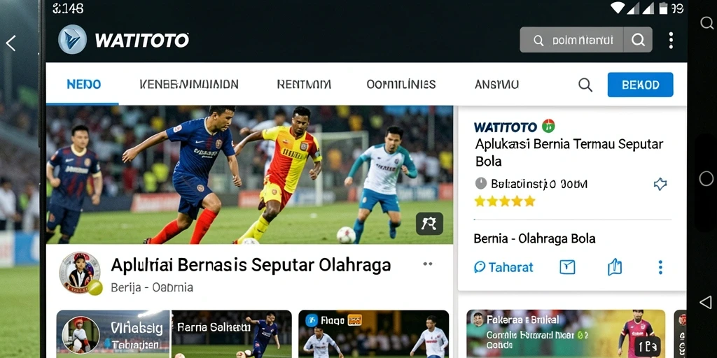 Tampilan antarmuka aplikasi WATITOTO yang menarik dan informatif.