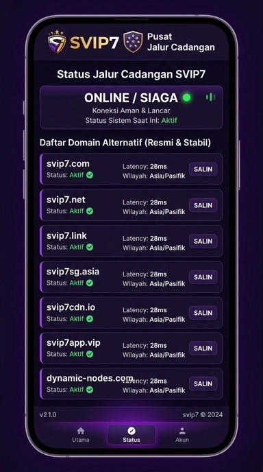 Link Alternatif svip7 untuk Pengguna Android